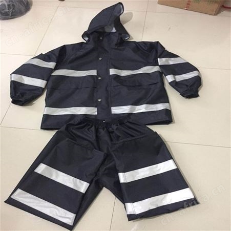 HD-YI防水分体反光雨衣雨裤套装 防水抗风透气夜间作业江苏华卫