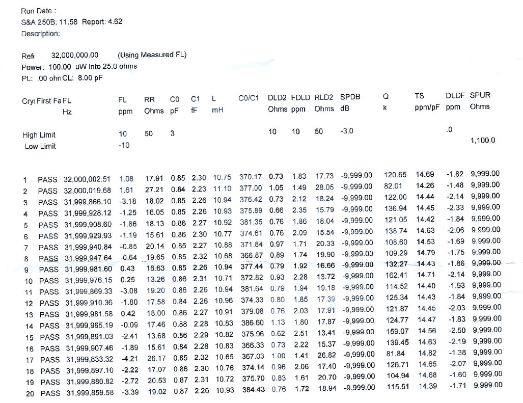 RF射频设备与晶振的关系
