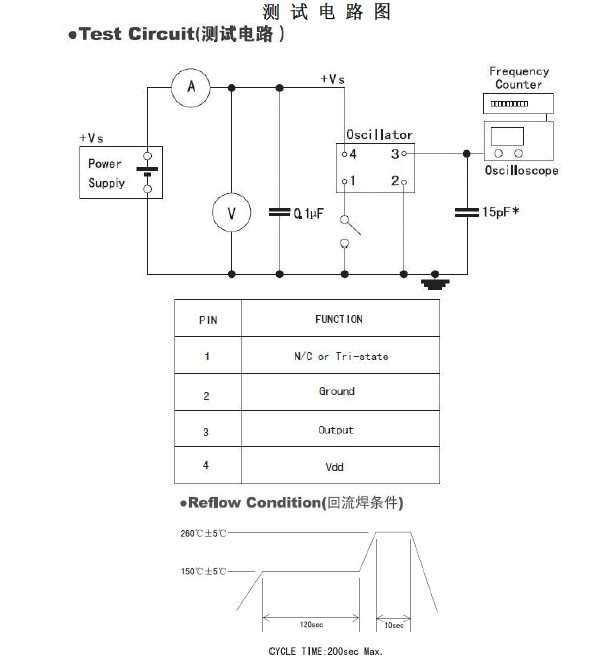 贴片晶振8.192MHz电气参数及封装尺寸介绍